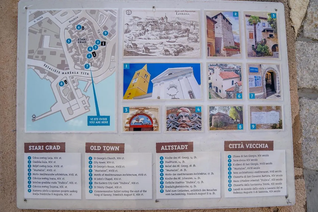 Lovran Old Town Apartment, 50M From Sea Apartment